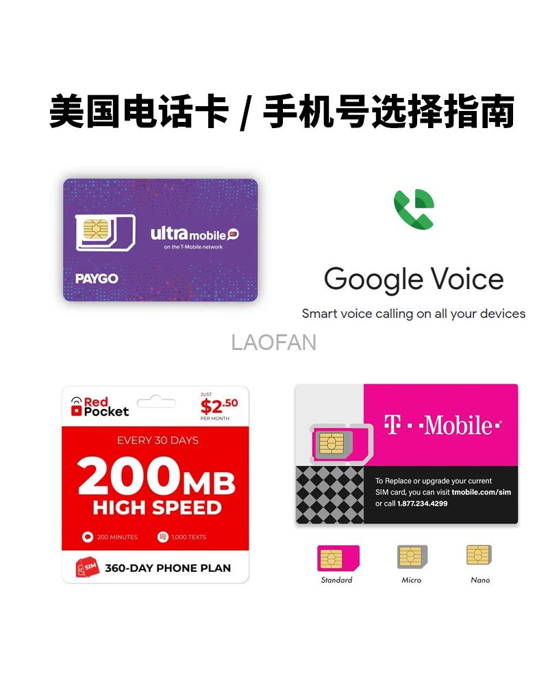 美国信用卡入门| 新手必看44️⃣:美国美国手机号卡保号卡低成本选择教程| 老范跨境