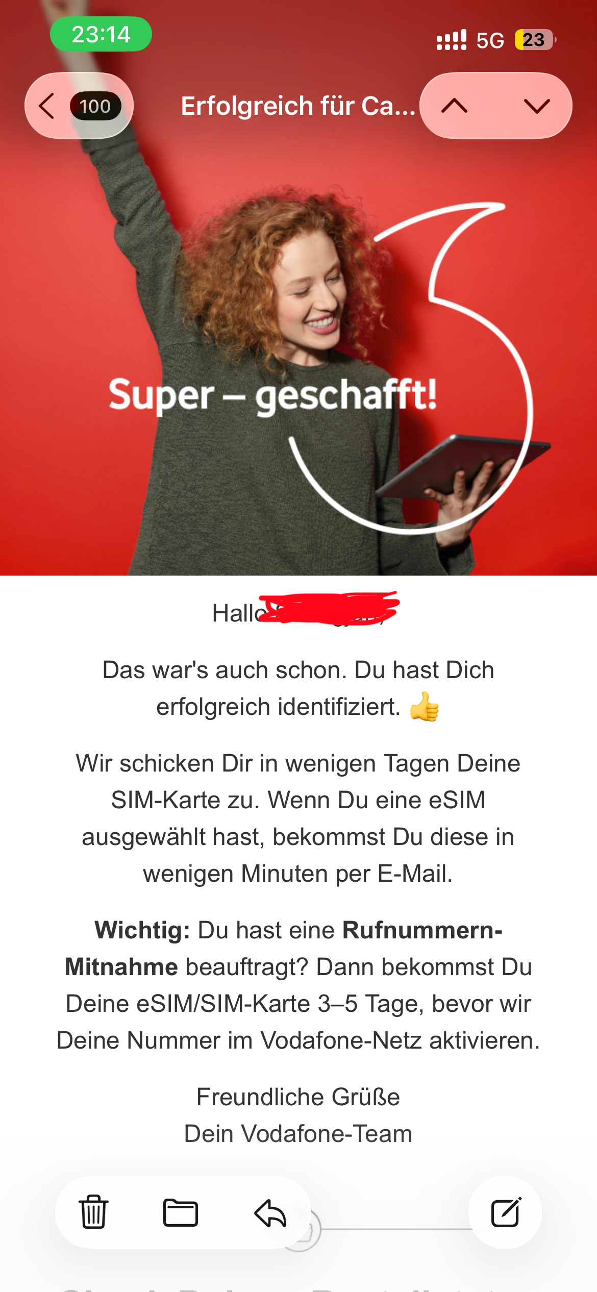 德国手机号:Vodafone沃达丰手机号日常使用维护与首次充值0.1欧元、后续自动转账长期保号教程| 老范跨境